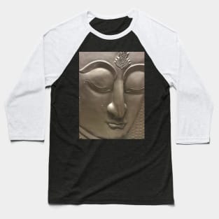 Serene Buddha face Baseball T-Shirt